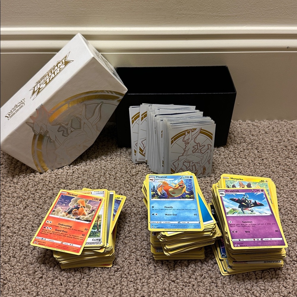 Pokemon Trading Card Collection with Box